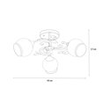 thumbnail image 3 of Lampara de Techo Adrik 003 Mil luces SPN-ADRIK-003, 3 of 4