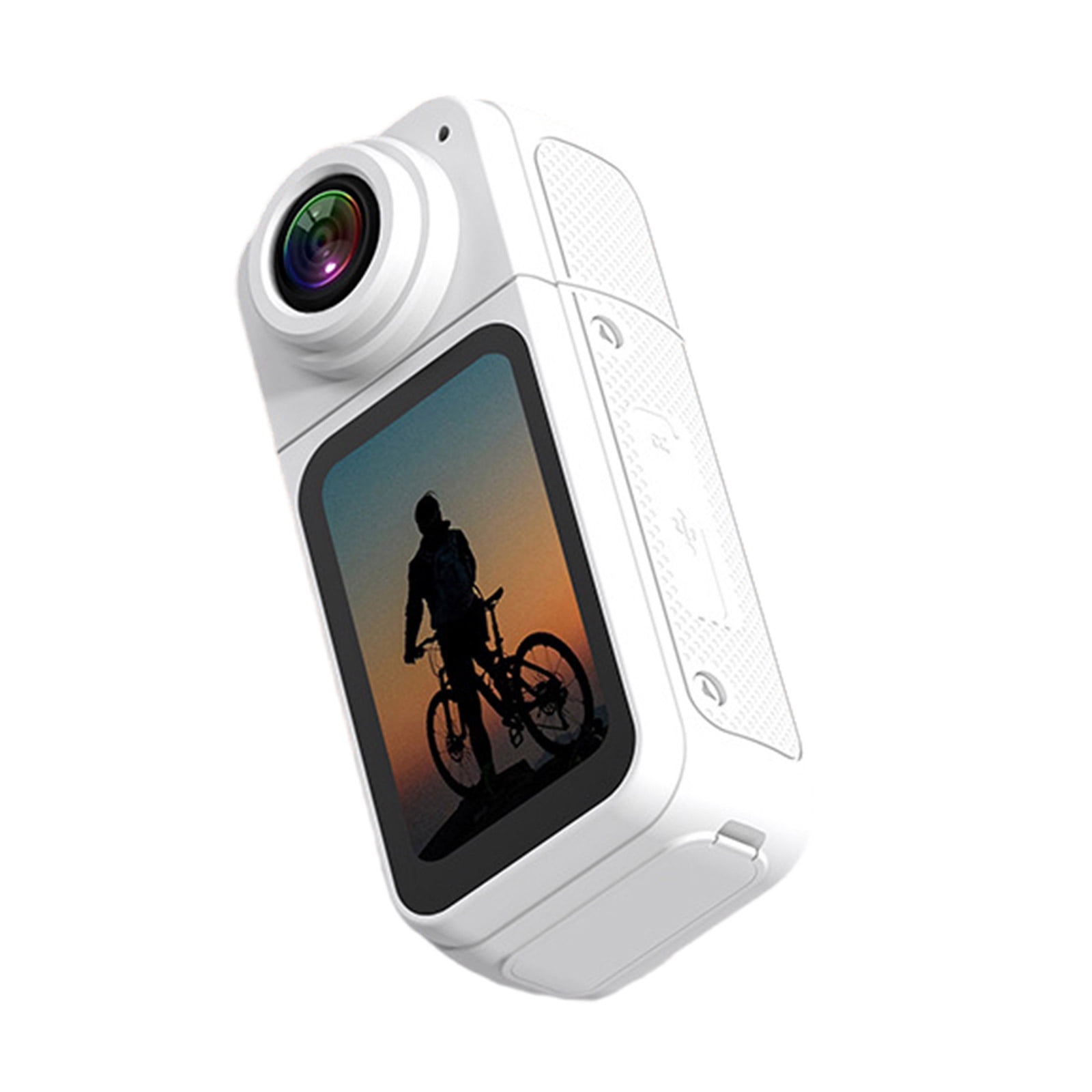 RUISINERY 1.47in Thumb Sized Small Camera With 180° Rotating Lens 2.7K Video Strong Magnetic For Capturing Life's Moment