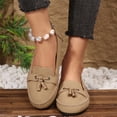 thumbnail image 6 of LTTVQM Womens Loafers Business Casual Flats Shoes Slip On Comfortable Lightweight Penny Loafers Work Office Driving Flats Dress Shoes Khaki 40(US-8), 6 of 6
