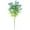 Blue, variant on 1 Pc Artificial Eucalyptus Ball Greenery Stems, 2 Stems 5 Heads, Bendable Faux Flowers for Home Wedding Table Centerpiece Party Decor,Purple
