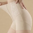 thumbnail image 5 of VONCOS Womens High Waisted Tummy Control Shapewear Briefs Butt Lifting Seamless No Show Panties Beige M to XXXL,Size XL, 5 of 5