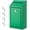 Green, variant on Metal Donation Box with Lock, Wall Mounted, Suggestion Box with 4 Iron Keys, White, Cash Drop Box with Slot, 1-Pack