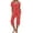 Red, variant on Aobny Breathable Womens Pajamas Valentine's Red Short Sleeve Crew Neck Cropped Heart Wide-Leg Sets Ladies Pjs Soft