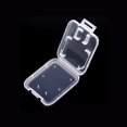 thumbnail image 2 of yeacher Compact Plastic SD Card Holder - Lightweight Transparent Case for Secure Storage and Protection, 2 of 4