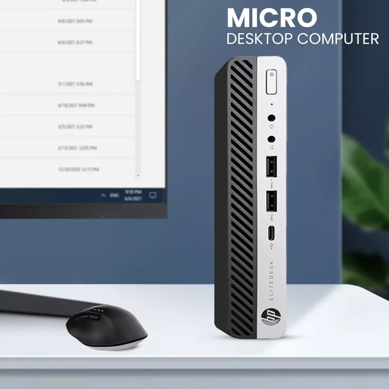 Restored HP EliteDesk 800 G3 Tiny Desktop Computer Mini PC — Intel