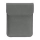 thumbnail image 1 of Seitruly Funda protectora para tableta Funda protectora Estuche de suministros de cuero Fuax Bolsa de inserción Bolsas ligeras para accesorios Computadoras de tableta Gris oscuro, 1 of 6