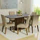 thumbnail image 2 of Juego de Comedor Mesa Tablero de Madera 6 Sillas Marrón/Gris/Imperial Renata Madesa, 2 of 8