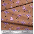 thumbnail image 2 of Soimoi Rayon Fabric Check,Spider & Bat Kids Print Fabric by The Yard 56 Inch Wide, 2 of 3
