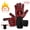 Red, variant on YEERSWAG BBQ Gloves Heat Resistant 1472°F, Silicone Oven Mitts for Grilling Smoking & Firepit – Long Forearm Protection, Food Grade Non-Slip Grip, Machine Washable – 1 Pair, Red
