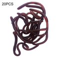 thumbnail image 1 of 20 Pcs Simulation vers de Terre Plastique Réaliste vers Doux Extensible Caoutchouc vers de Terre Jouet pour Fête d'Halloween; 20 Pcs Simulation vers de Terre Plastique Réaliste vers Doux Jouet pour Farce, 1 of 6