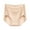 Beige, variant on Brief Panties for Women High Waisted Full Coverage Panties Soft Underwear Woman Panties Size XL