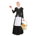 thumbnail image 3 of Girl's Thankful Pilgrim Costume, 3 of 4