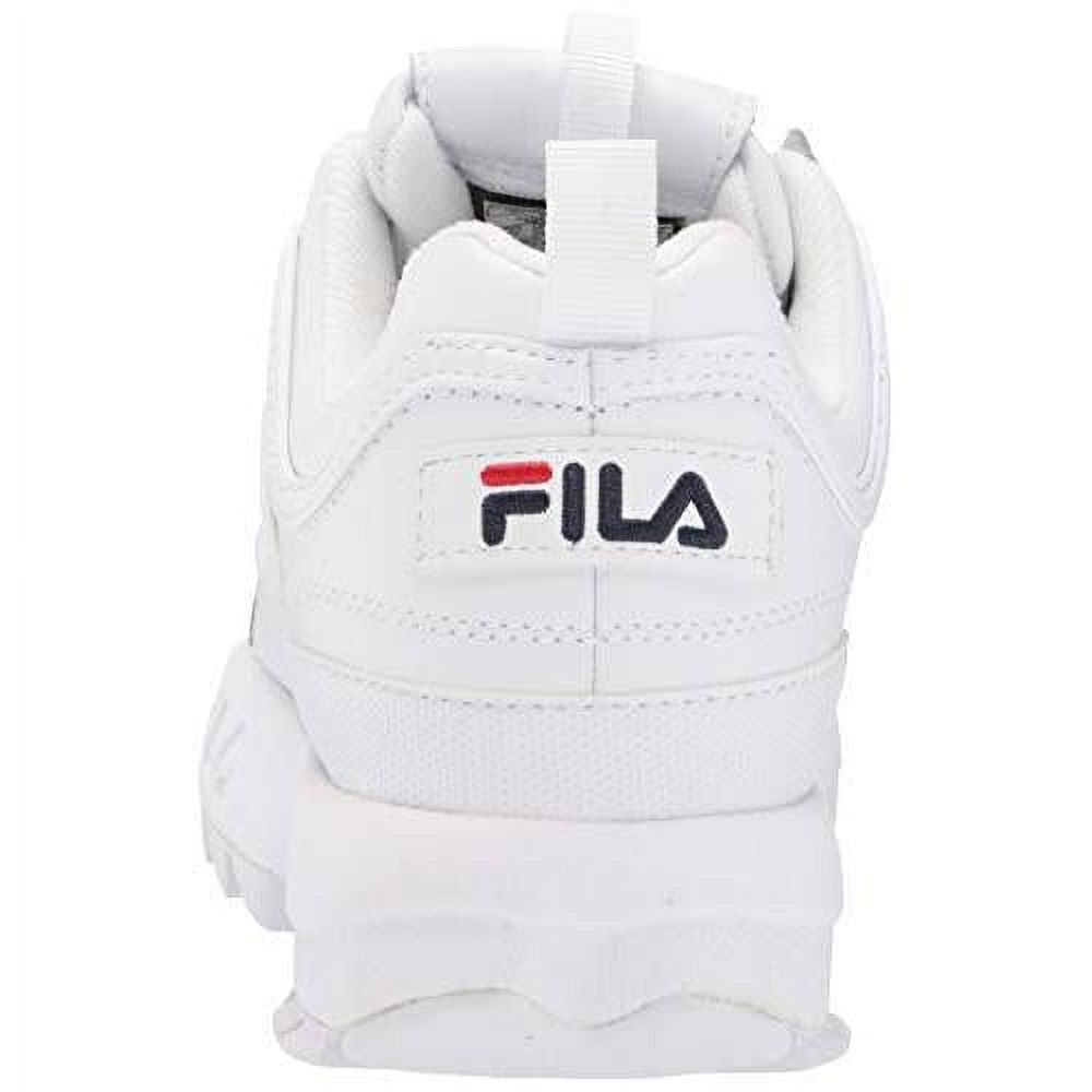 Fila Disruptor Ii Premium Sneakers White Navy Red - image 3 of 6