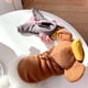 thumbnail image 4 of Ropa cálida para mascotas, suave, elástica, con orejas de ratón, queso, con capucha, ropa para perros de dos patas para cachorros y gatos, Otoño e Invierno, 4 of 5