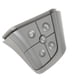 thumbnail image 4 of Botones de control del interruptor del volante 1648200210 1648207910 Accesorios Crucero Claves grises a la derecha 5, 4 of 7