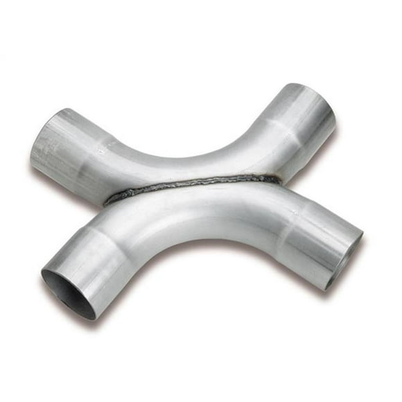 Flow Tech Tuyau de Croisement d'Échappement 53620FLT X-Pipe; Acier Aluminisé; Diamètre de 2-1/2 Pouce; Sans Convertisseur Catalytique