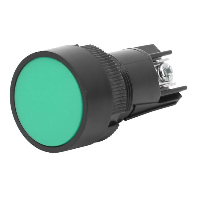 10 piezas Botón pulsador Bling Bling XB2-EH Interruptor de control en serie 660 V 10 A Verde XB2-EH135