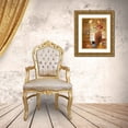 thumbnail image 3 of Loreth, Lanie 12x14 Gold Ornate Wood Framed with Double Matting Museum Art Print Titled - Afternoon Poppy Still Life II, 3 of 4