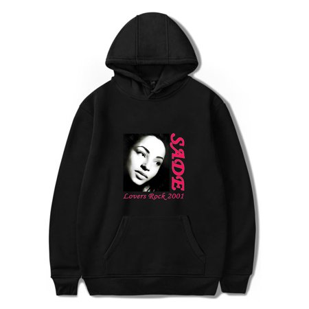 Sade Hoodie Men Women Fashion Hooded Sweatshirt Unisex Casual Long Sleeve Pullover With Kangaroo Pocket XXS-4XL