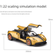 thumbnail image 3 of Modelo de aleación de dragón chino Pa Garni 1:22, modelo de coche de simulación de luz y sonido de fuerza trasera, modelo de coche de juguete para niños, 3 of 4