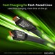 thumbnail image 2 of Cable USB-C GEARit 65W Carga Rápida 1m Negro, 2 of 8