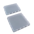 thumbnail image 3 of Molde de gota de cristal de bricolaje, marco de fotos cuadrado rectangular, molde de silicona de muestra de flor seca para mesa, 3 of 5