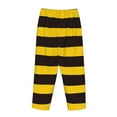 thumbnail image 5 of Fotbe Bee Stripe Women's Pajama Pants,Sleepwear Pants,Pj Bottoms Drawstring And Pockets-Medium, 5 of 9