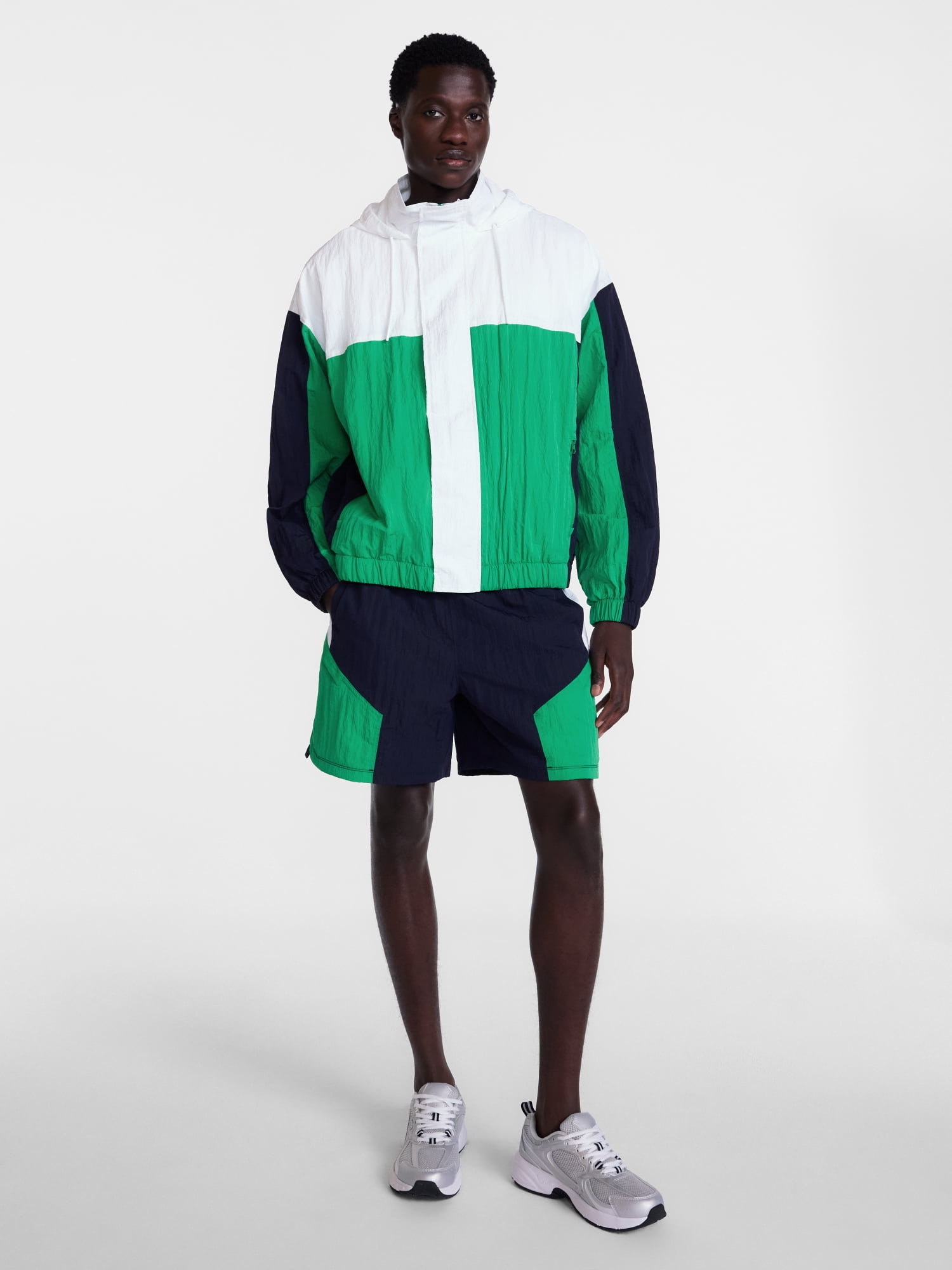 Avia Men's Retro Colorblocked Full Zip Track Jacket, Sizes XS-3XL