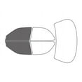 thumbnail image 2 of Rvinyl Window Tint Kit Compatible with Lexus ES 1992-1996 - Front Precut Kit - 35%, 2 of 8