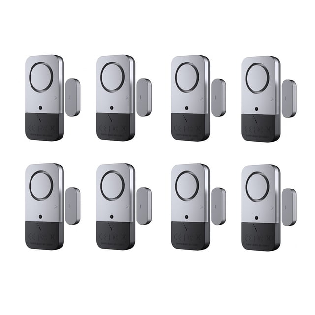 Wireless Door Window Sensors, Alarm 120dB Home Anti-theft Security Protection System Door Window Magnetic Burglar Alarm