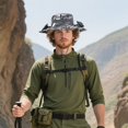 thumbnail image 6 of Men's Solar Powered Cooling Hat - Wide Brim Sun Hat with Dual Fans, Breathable Outdoor Fishing Hat, UPF 50+ Sun Protection for Gardening, Hiking & Construction, 6 of 6