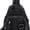 Black, variant on Sunyuer Women Vintage Denim Sling Bag, Lightweight Casual Crossbody Chest Bag, Multi Pocket Denim Fanny Pack Adjustable Strap Daypack for Travel Walking Commute