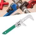 thumbnail image 3 of figatia F Type Adjustable Wrench, Adjustable Spanner, Universal Pipe Pliers, Wide Opening Spanner Right Angle Spanner for DIY Project 65mmx230mm, 3 of 5