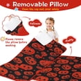 thumbnail image 3 of Halloween Red Pumpkins Pattern Toddler Nap Mats for Kids Preschool,51"x22" Sleeping Mat Bag or Kids,Toddler Sleeping Bag,Toddler Nap Mat or Daycare, 3 of 6