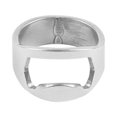 thumbnail image 1 of Anillo de acero inoxidable Xeyise para dedo pulgar, abridor de botellas de cerveza y refresco, ideal para fiestas en casa o bares., 1 of 4