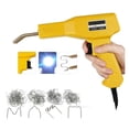 thumbnail image 1 of Heat Gun Plastic Welding Machine,Yellow Bumper Soldering Iron ,Staples Bumper Repair Car Tools Kit HOT Stapler Plastic Welder , Mild Steel, 1 of 4