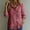Wine, variant on APEXFWDT Floral Boho V Neck Shirt Women Long Sleeve Button Down Shirts Casual Western Shirts