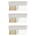 thumbnail image 1 of 3PCS Nail Art Tools Copper Wire Brushes Sanding Head Cleaning Brushes Nail Drill Brushes, 1 of 3
