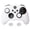 S_White, variant on PlayVital Transparent Clear White Pure Series Anti-Slip Silicone Cover Skin for Xbox Series X/S, Soft Rubber Case Protector for Xbox Series X/S Controller with Clear White Thumb Grip Caps