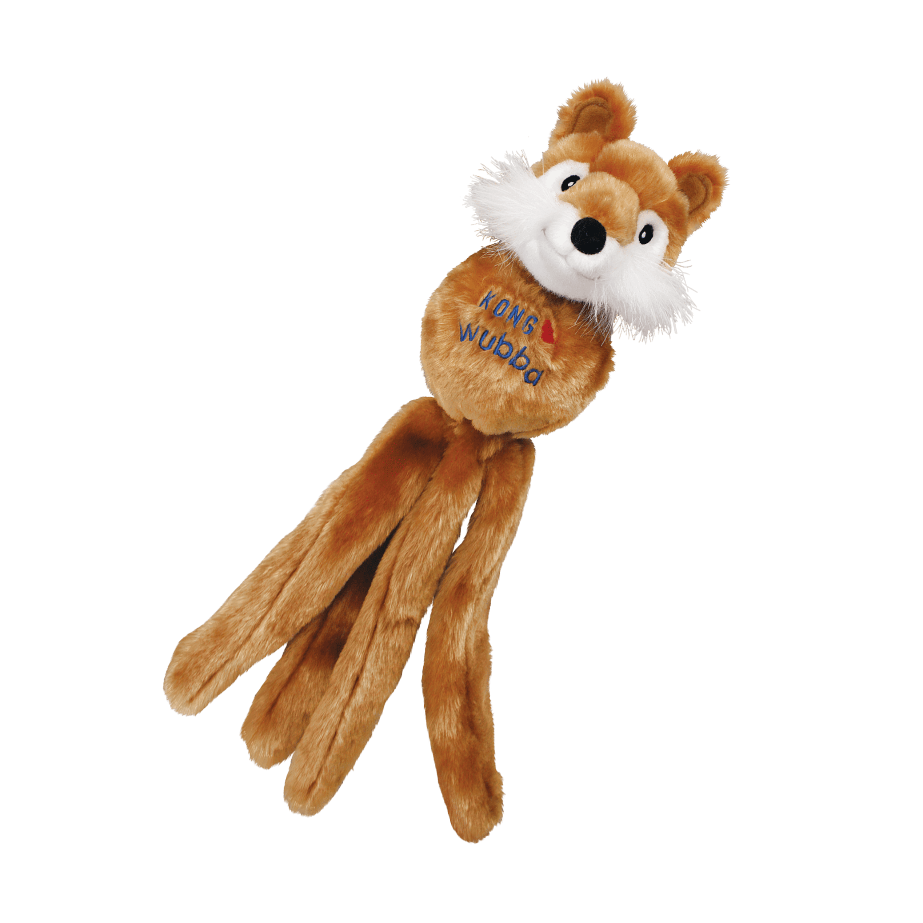 KONG® Wubba Squeaker Dog Toy, Fox, Small