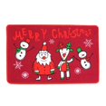 thumbnail image 1 of Alfombra de Tejido Plano para Exterior e Interior con Navidad de 24x16 pulgadas Feliz Navidad, 1 of 9