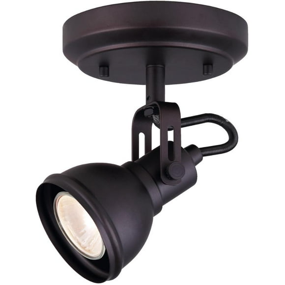 Polo Flush Mount Cieling and Wall Track Light Fixture - Oil Rubbed Bronze