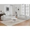 thumbnail image 5 of Luckhao 2-Piece Boucle Cloud Sofa Set with End Table, 3+2 Seater for Living Room & Small Spaces, 5 of 27