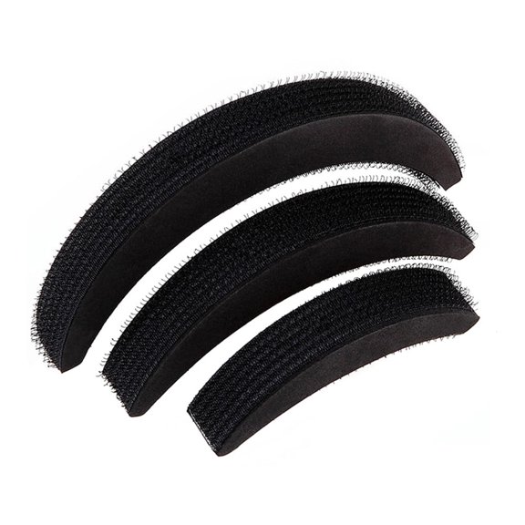 XIANXIAN 3PC Hair Volumizer Bumpit Hair Bump Clip for Volume Hair Volume Increase Puff Sponge Pad Bump Up Insert Base DIY Updo Styling