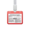 thumbnail image 2 of Protector De Tarjeta De Vacunación Con Cordón Para Tarjeta De Identificación Transparente Resellable Para Profesores, Estudiantes, Enfermeras Speravity EL016928-05, 2 of 5