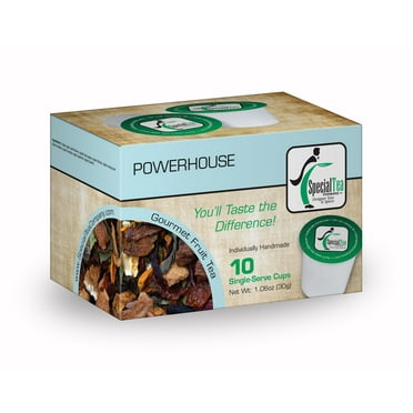 Special Tea Powerhouse & Turmeric Blend Fruit Tea, 10 ct Single Serve Cups