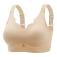 thumbnail image 1 of Ohufall Seamless Wireless Bras for Womens Comfortable Solid Color Bra with Soft Support Daily Bralettes, 1 of 2