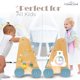 thumbnail image 5 of Cosmicstar Andador de Madera para Bebés - Andador de Cubos de Actividad 6 en 1 para Bebés, Carro con Ruedas para Juguetes Andadores de Actividades para Bebés para Niños y Niñas o Habilidades Motoras,, 5 of 5