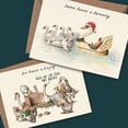 thumbnail image 3 of Twelve Days of Christmas Card Set 12 Days Quirky Funny Cards Countdown Gift Card, 3 of 5