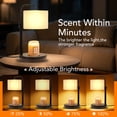 thumbnail image 2 of DAYBETTER Candle Warmer Lamp with Timer, Dimmable,Adjustable Height Wax Warmer Lamp with 2*50W Bulbs, House Warming Gifts for Mom Friend Bedroom Home Decor, 2 of 8